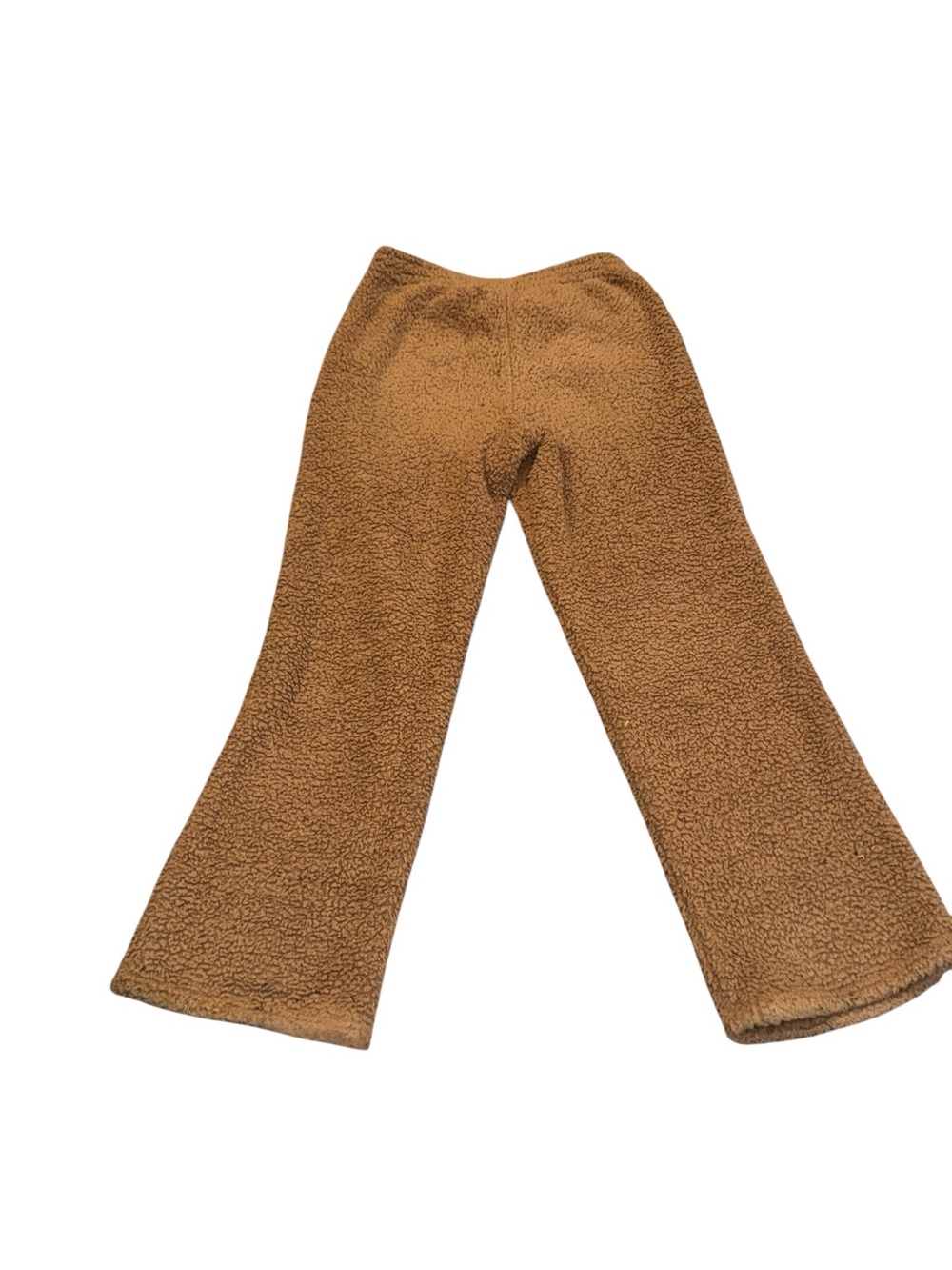NWT women’s SKIMS tigers eye Teddy fleece straight leg Track Pants size medium - Picture 5 of 10